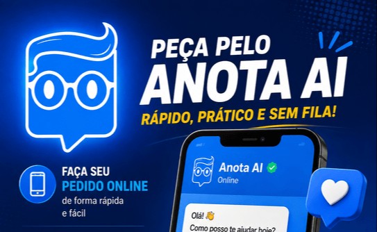 Faça seu pedido no Anota AI